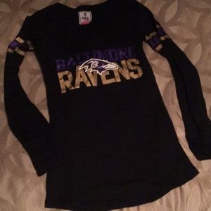 VS Pink Ravens long sleeve shirt
